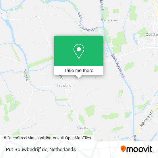 Put Bouwbedrijf de map