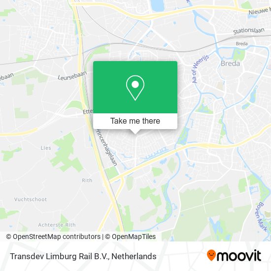 Transdev Limburg Rail B.V. Karte