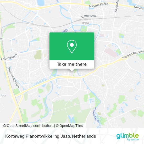 Korteweg Planontwikkeling Jaap Karte