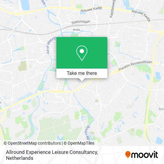 Allround Experience Leisure Consultancy map