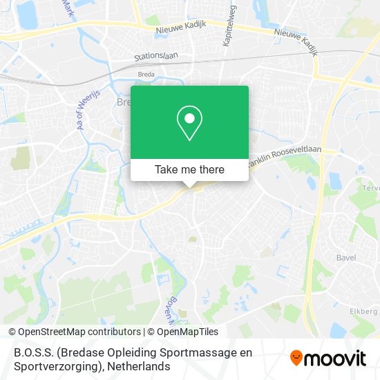 B.O.S.S. (Bredase Opleiding Sportmassage en Sportverzorging) map