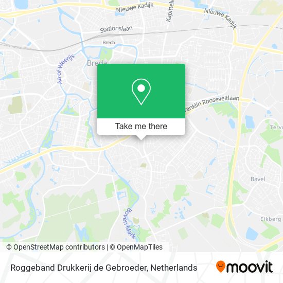 Roggeband Drukkerij de Gebroeder map