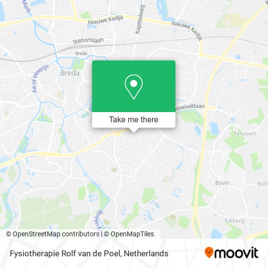 Fysiotherapie Rolf van de Poel map