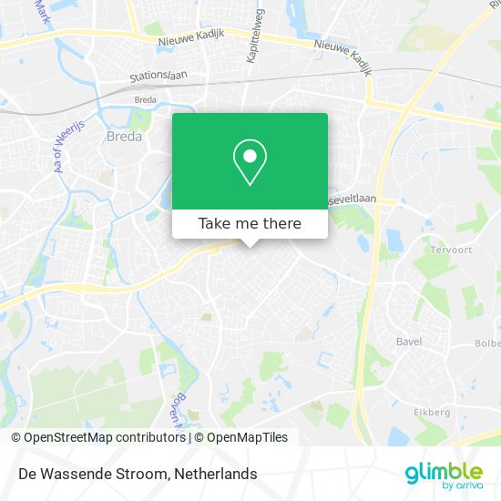 De Wassende Stroom map