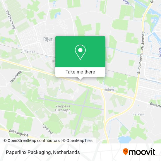 Paperlinx Packaging map