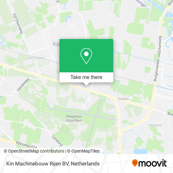 Kin Machinebouw Rijen BV Karte