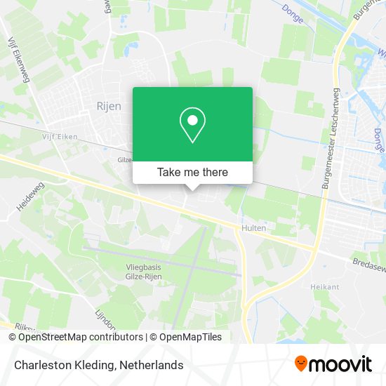 Charleston Kleding map