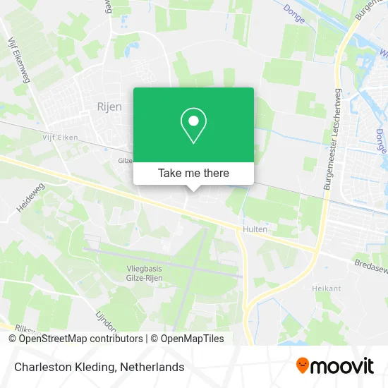 Charleston Kleding map