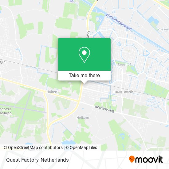 Quest Factory map