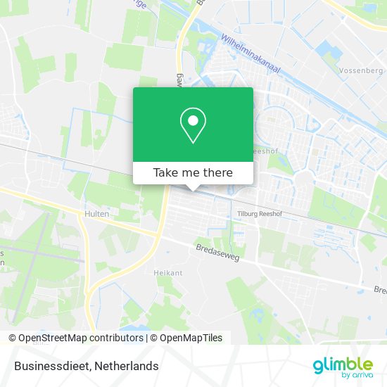 Businessdieet map