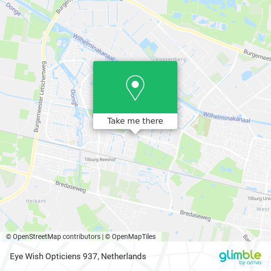 Eye Wish Opticiens 937 map