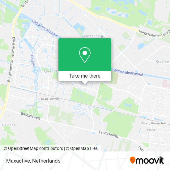 Maxactive map