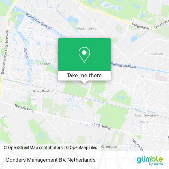 Donders Management BV map