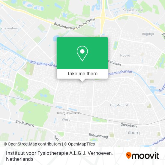 Instituut voor Fysiotherapie A.L.G.J. Verhoeven map