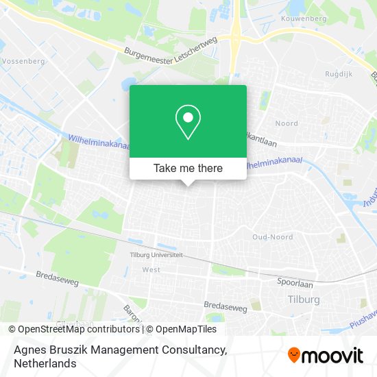 Agnes Bruszik Management Consultancy map