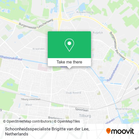 Schoonheidsspecialiste Brigitte van der Lee Karte