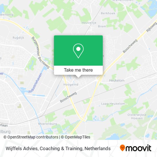 Wijffels Advies, Coaching & Training map