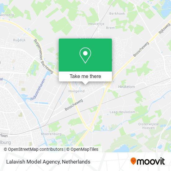 Lalavish Model Agency map