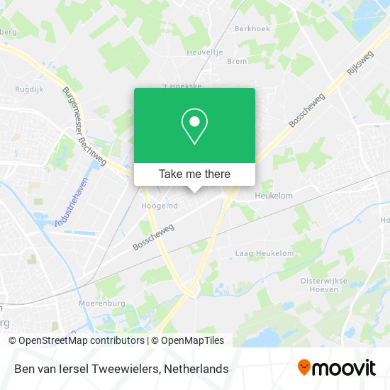 Ben van Iersel Tweewielers map