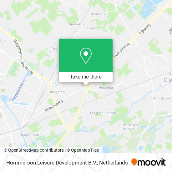 Hommerson Leisure Development B.V. map