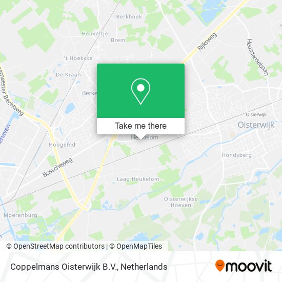 Coppelmans Oisterwijk B.V. map