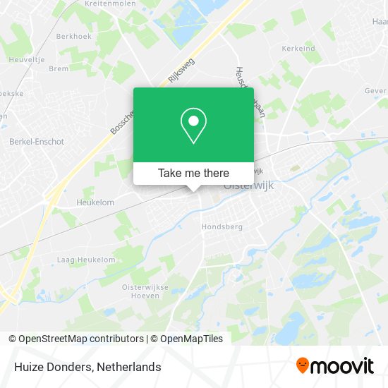 Huize Donders map