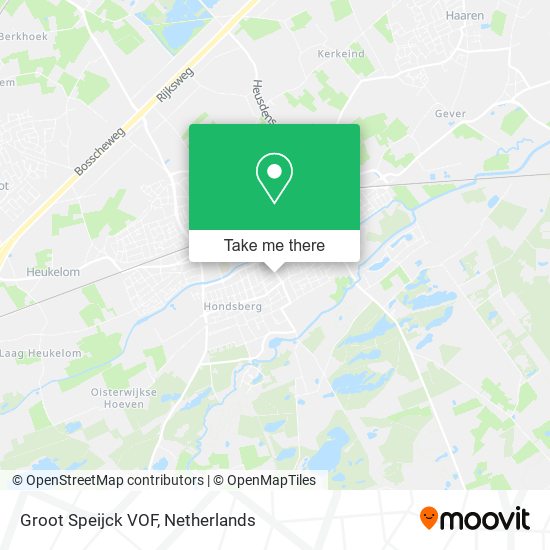 Groot Speijck VOF map