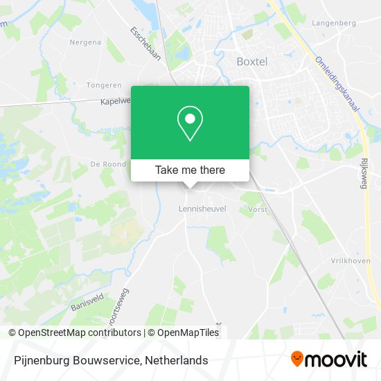 Pijnenburg Bouwservice map