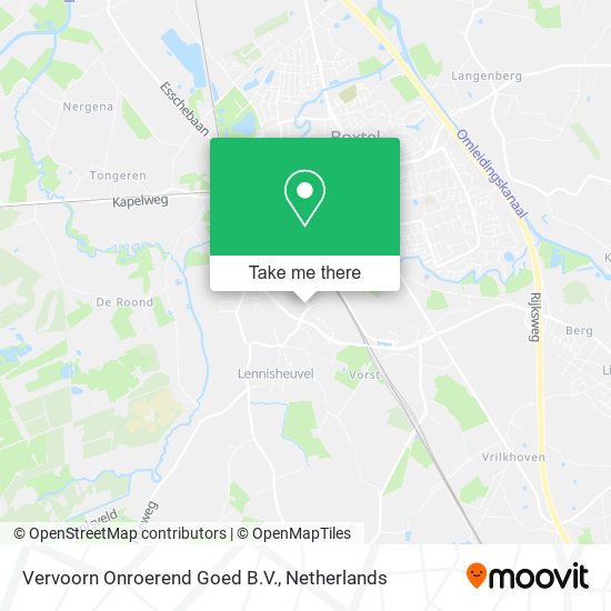 Vervoorn Onroerend Goed B.V. map