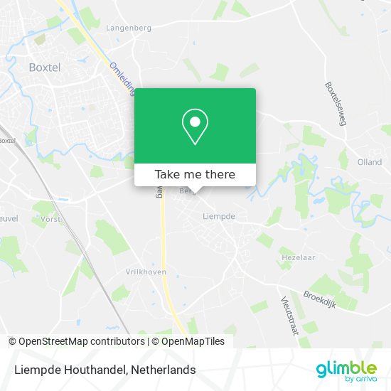 Liempde Houthandel map