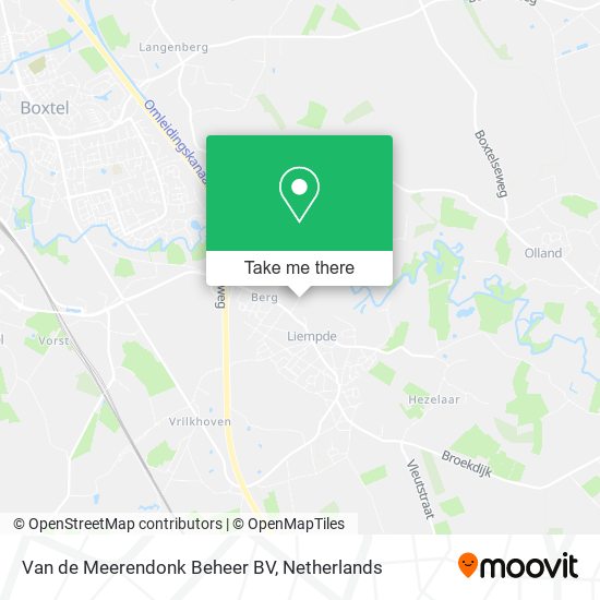 Van de Meerendonk Beheer BV Karte