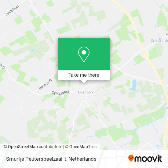 Smurfje Peuterspeelzaal 't map