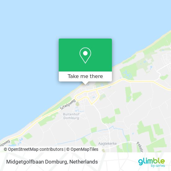 Midgetgolfbaan Domburg map