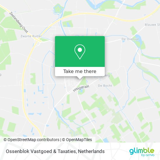 Ossenblok Vastgoed & Taxaties map