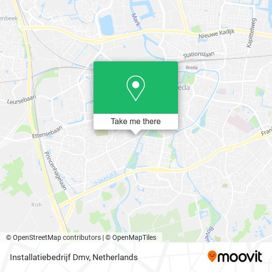 Installatiebedrijf Dmv map