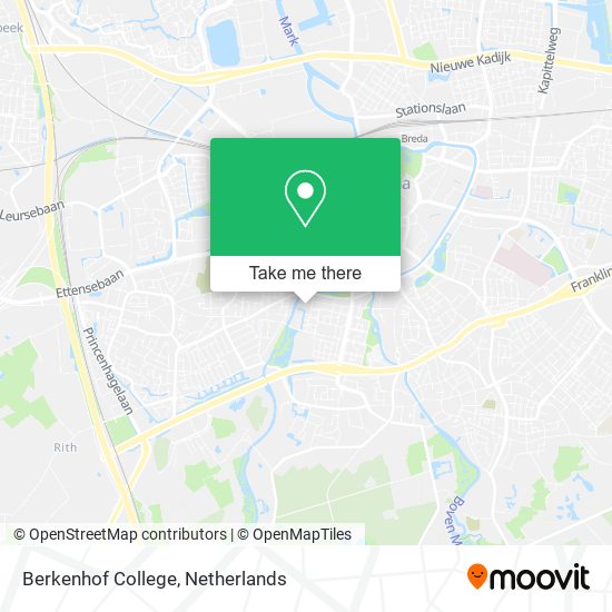 Berkenhof College map