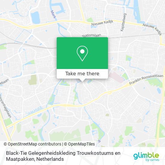 Black-Tie Gelegenheidskleding Trouwkostuums en Maatpakken map