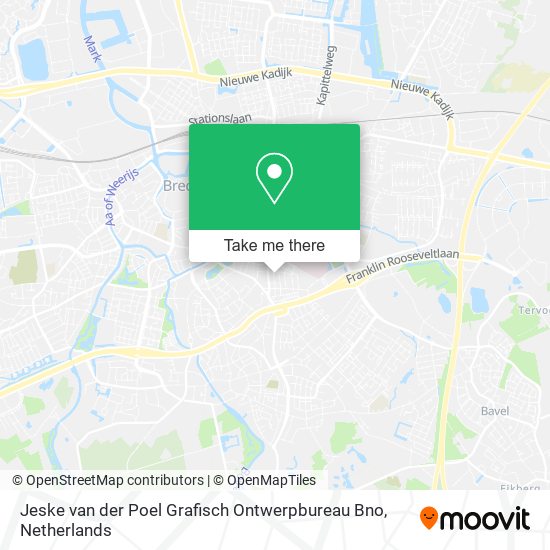 Jeske van der Poel Grafisch Ontwerpbureau Bno map