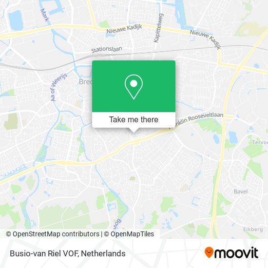 Busio-van Riel VOF map