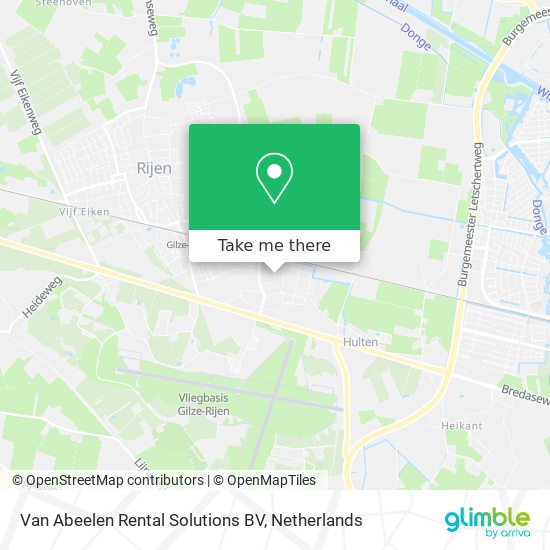 Van Abeelen Rental Solutions BV map