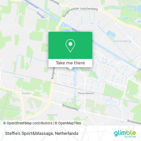Steffie's Sport&Massage map