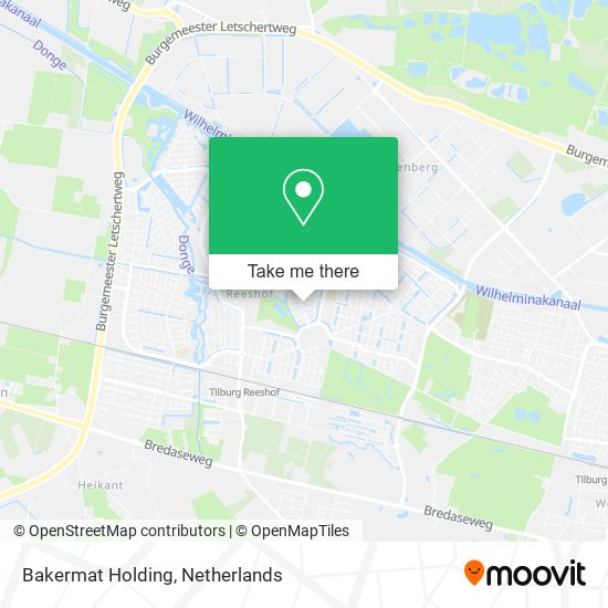 Bakermat Holding map