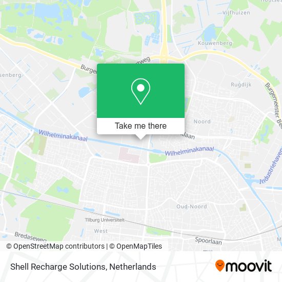 Shell Recharge Solutions map