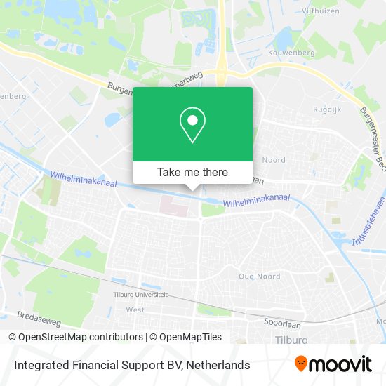 Integrated Financial Support BV map