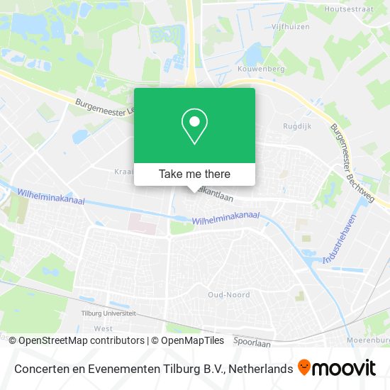 Concerten en Evenementen Tilburg B.V. map