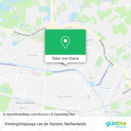 Kledingstoppage van de Sanden map