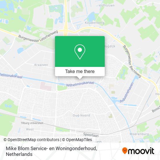 Mike Blom Service- en Woningonderhoud Karte