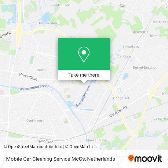 Mobile Car Cleaning Service McCs map