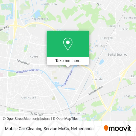 Mobile Car Cleaning Service McCs map