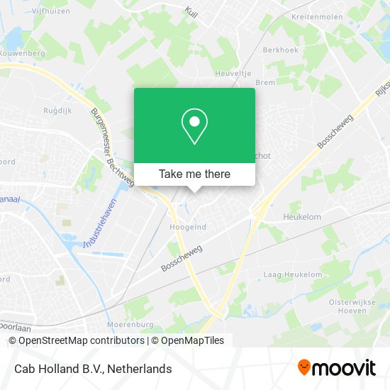 Cab Holland B.V. map